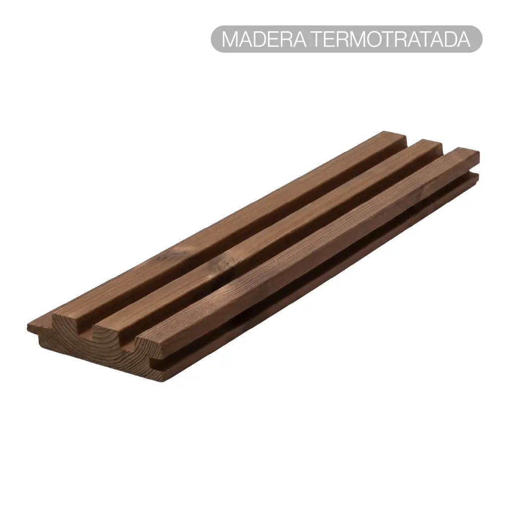1 LUNA TRIO 26X92 Revestimiento Acanalado MT 26X92 - Imagen 1